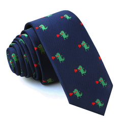 Azazel The Dragon Skinny Tie