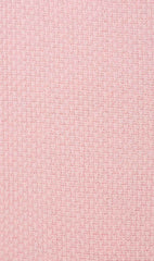 Baby Pink Textured Cotton-Blend Socks Fabric