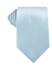 Baby Blue Herringbone Chevron Necktie