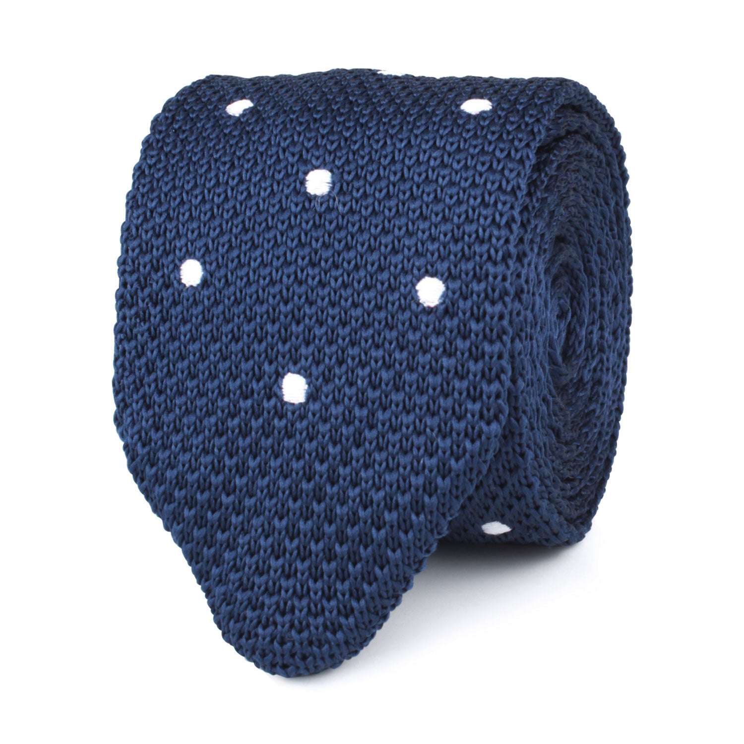 Bahari Navy Knitted Tie