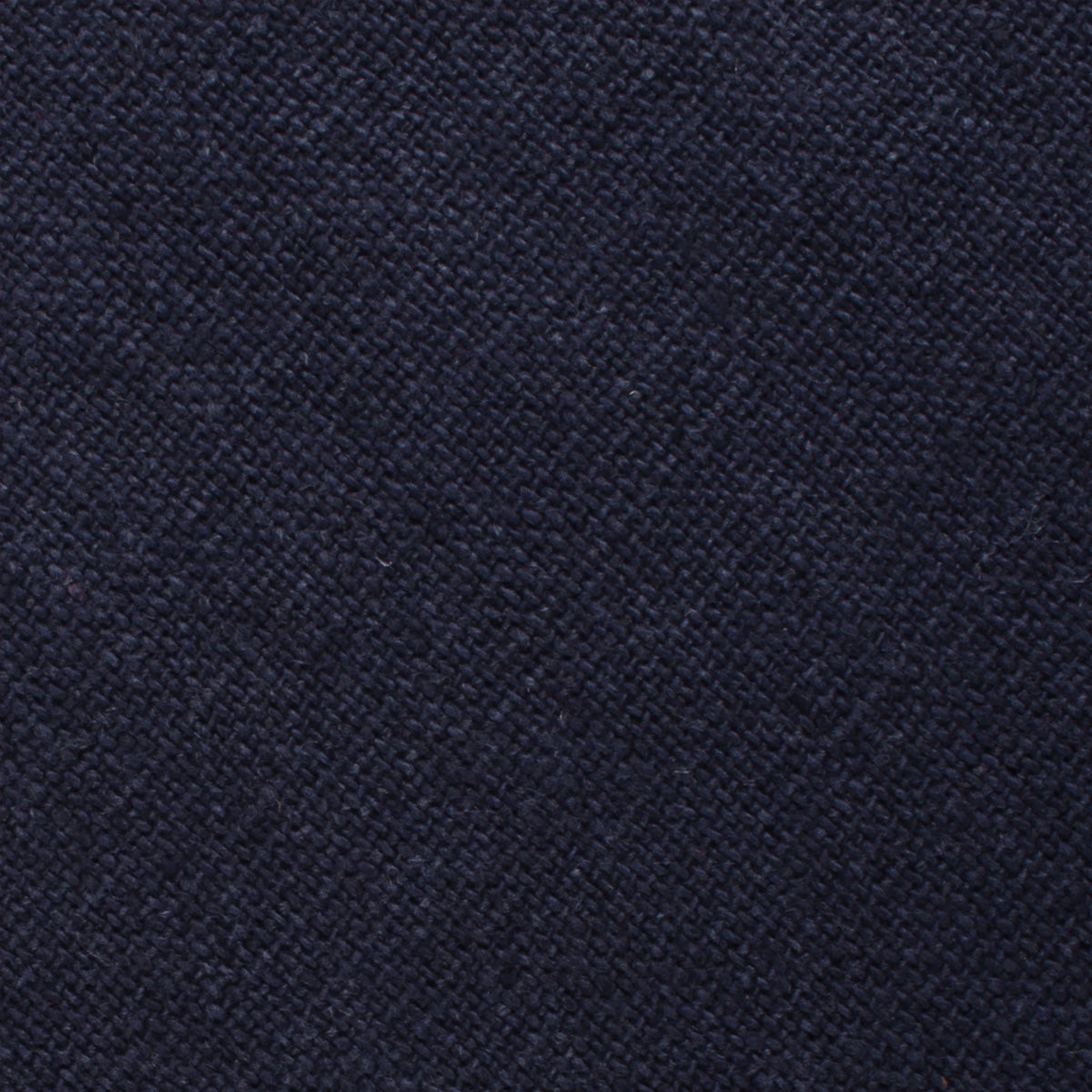 Baltic Sea Midnight Blue Linen Self Bow Tie Fabric