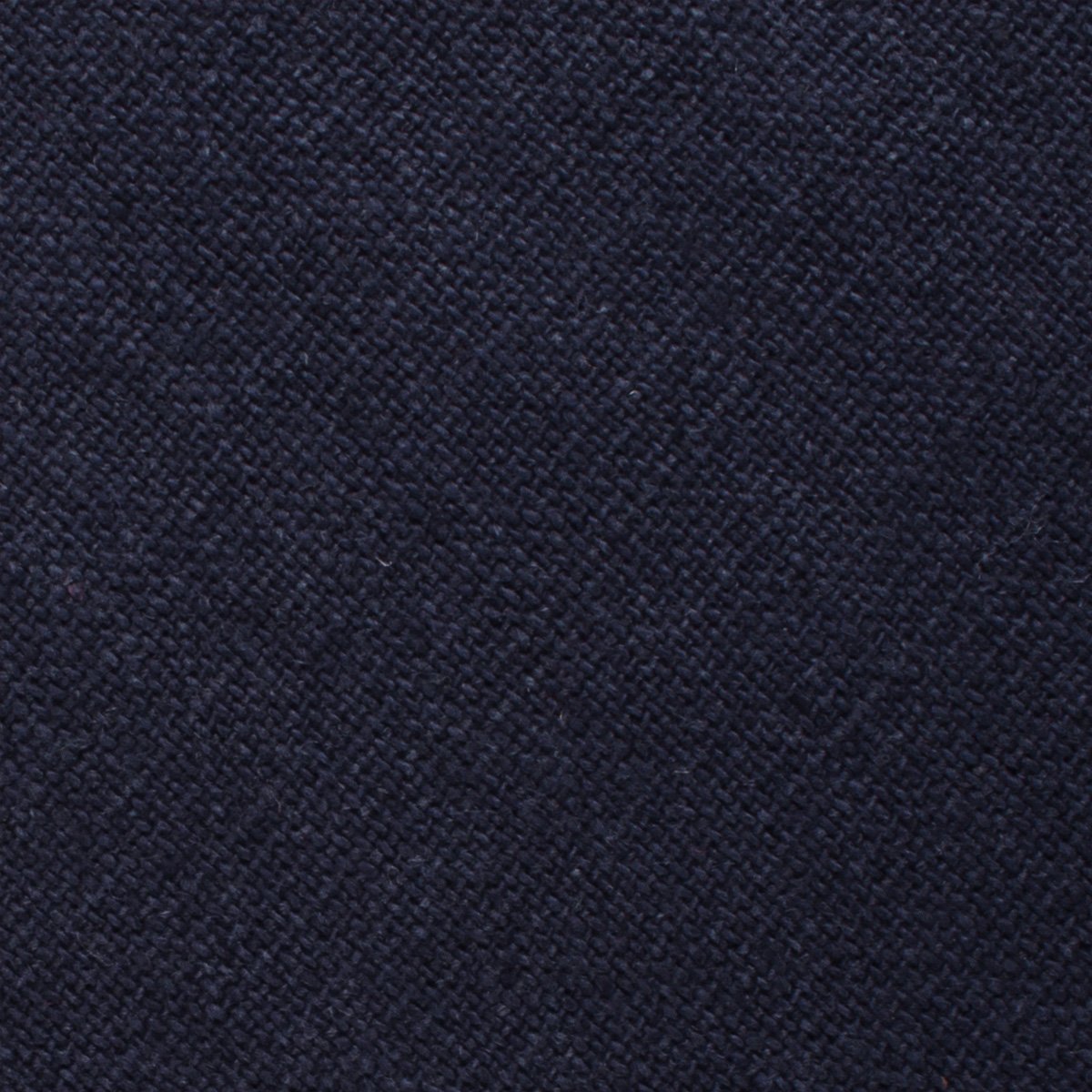 Baltic Sea Midnight Blue Linen Necktie Fabric