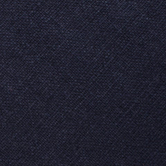 Baltic Sea Midnight Blue Linen Skinny Tie Fabric