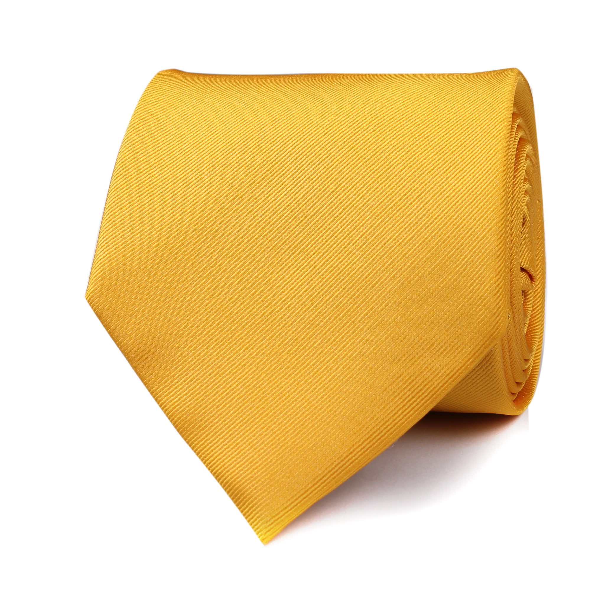 Banana Yellow Necktie Front View
