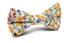 Belle Danser Floral Bow Tie