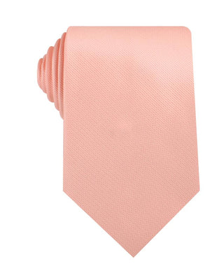 Bellini Peach Weave Necktie