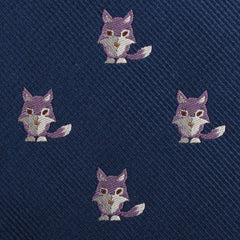 Bengal Wolf Fabric Kids Diamond Bow Tie