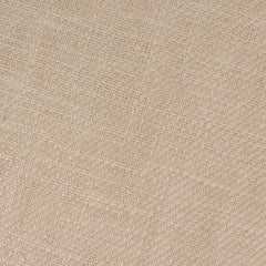 Biscotti Beige Linen Pocket Square Fabric
