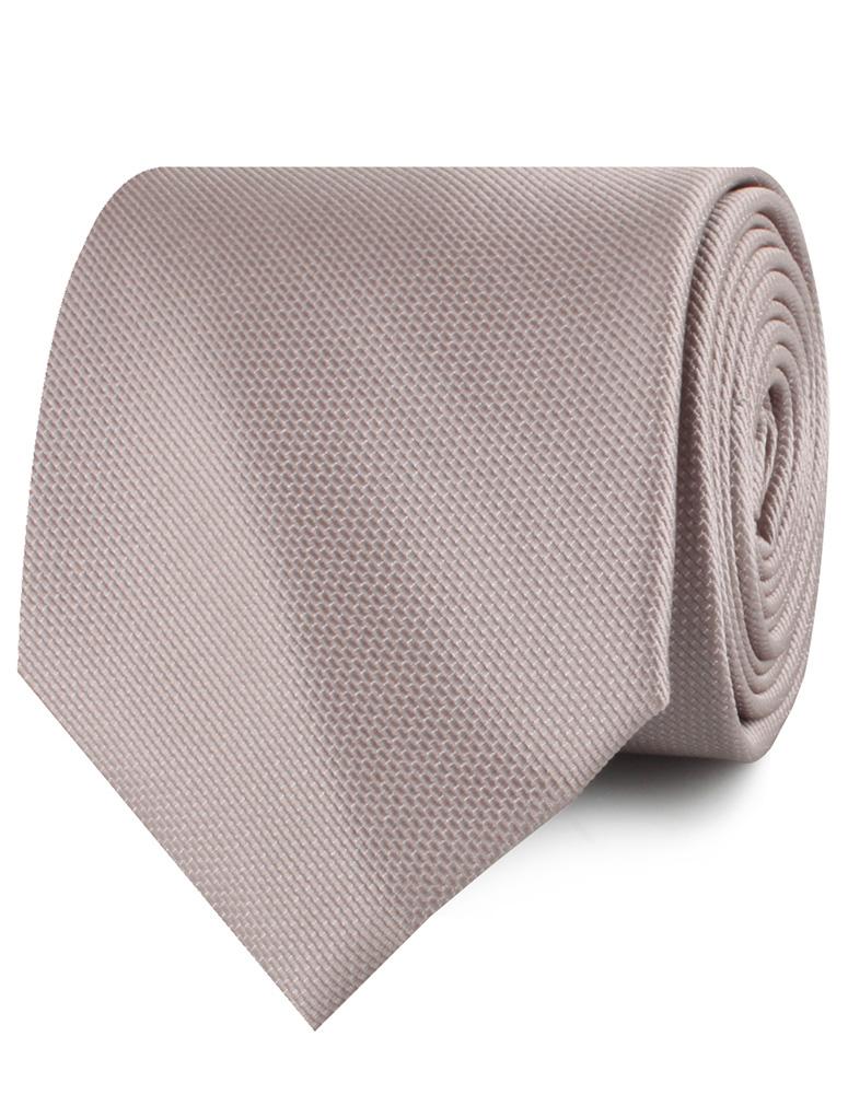 Biscotti Grey Weave Neckties