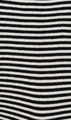 Black & White Thin Pinstripes Cotton-Blend Socks Fabric
