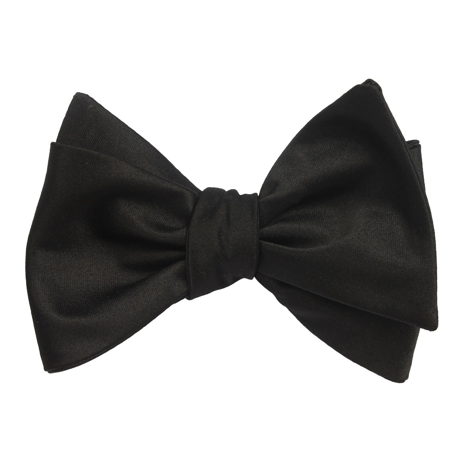 Black - Bow Tie (Untied) Self tied knot by OTAA