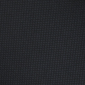 Black Basket Weave Pocket Square
