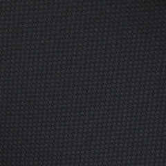 Black Basket Weave Pocket Square Fabric
