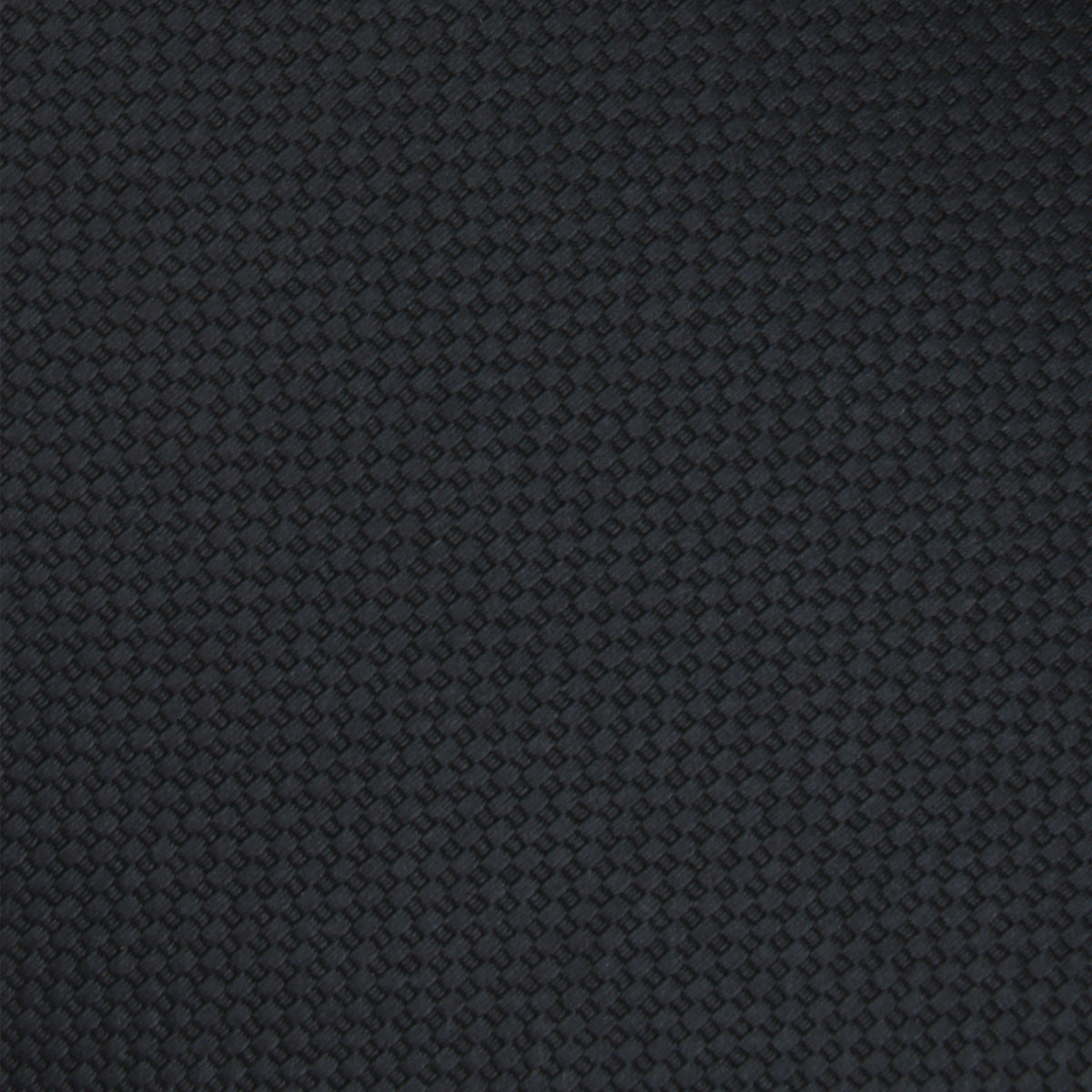 Black Basket Weave Skinny Tie Fabric