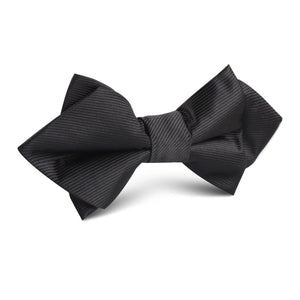 Black Classic Diamond Bow Tie