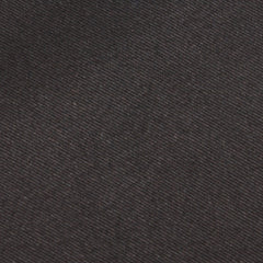 Black Cotton Fabric Skinny Tie C012