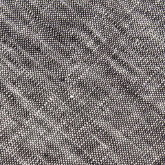 Black Linen Chambray Fabric Pocket Square L036