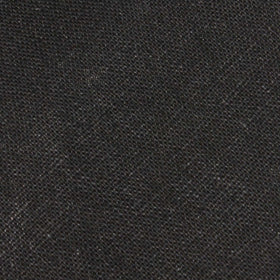 Black Linen Pocket Square