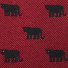 Black Panther Pocket Square Fabric