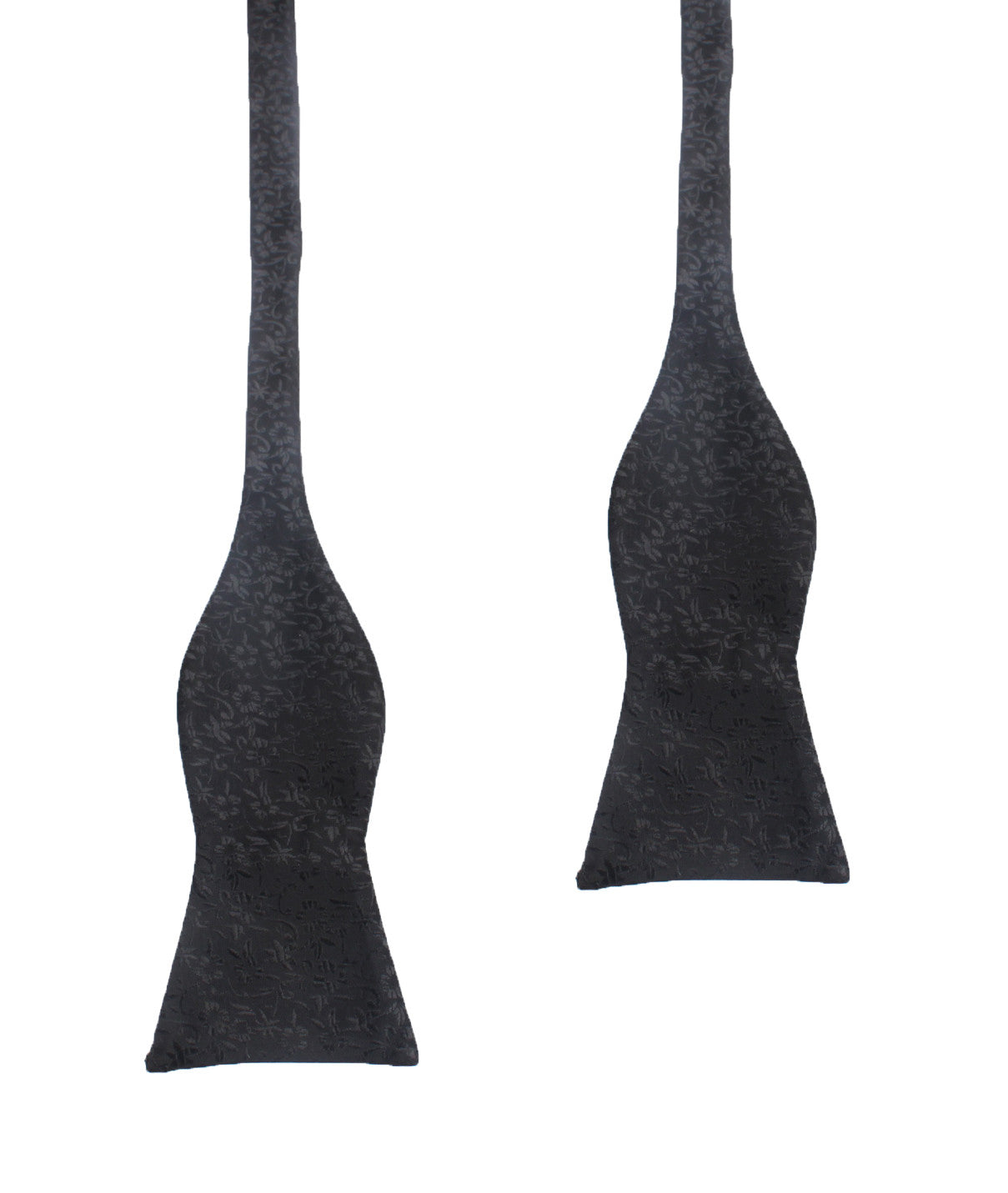 Black Pattern Bow Tie Untied X353 OTAA