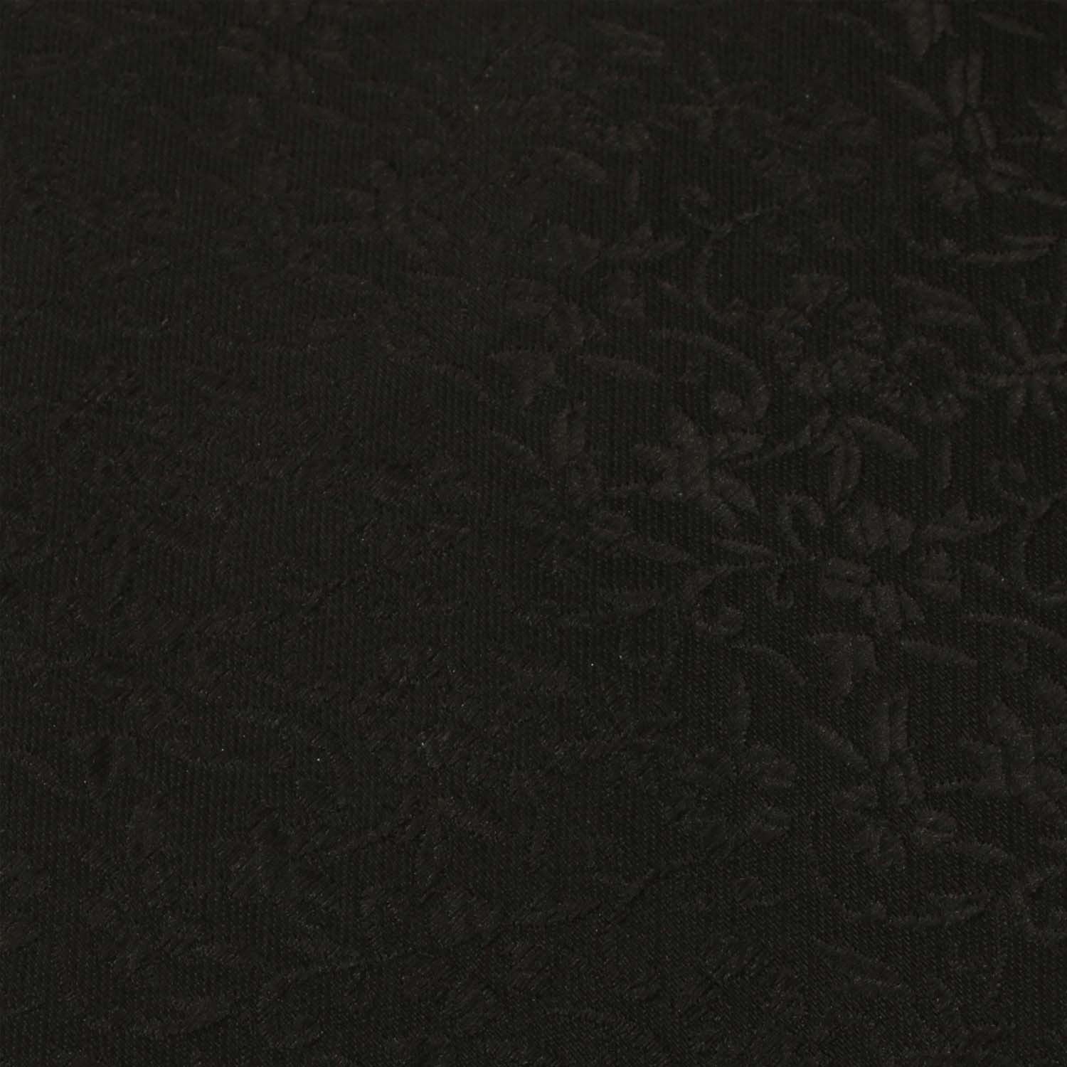 Black Pattern Fabric Pocket Square X353Black Pattern Fabric Pocket Square X353