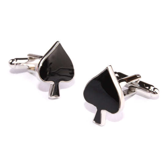Black Spade Cufflinks