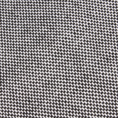 Black Tweed Linen Stitching Skinny Tie Fabric