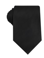 Black Twill Necktie