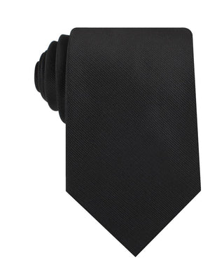 Black Weave Necktie