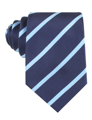 Blue Pencil Stripe Tie