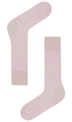 Blush Pink Textured Socks