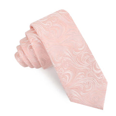 Blush Pink Khamsin Skinny Tie