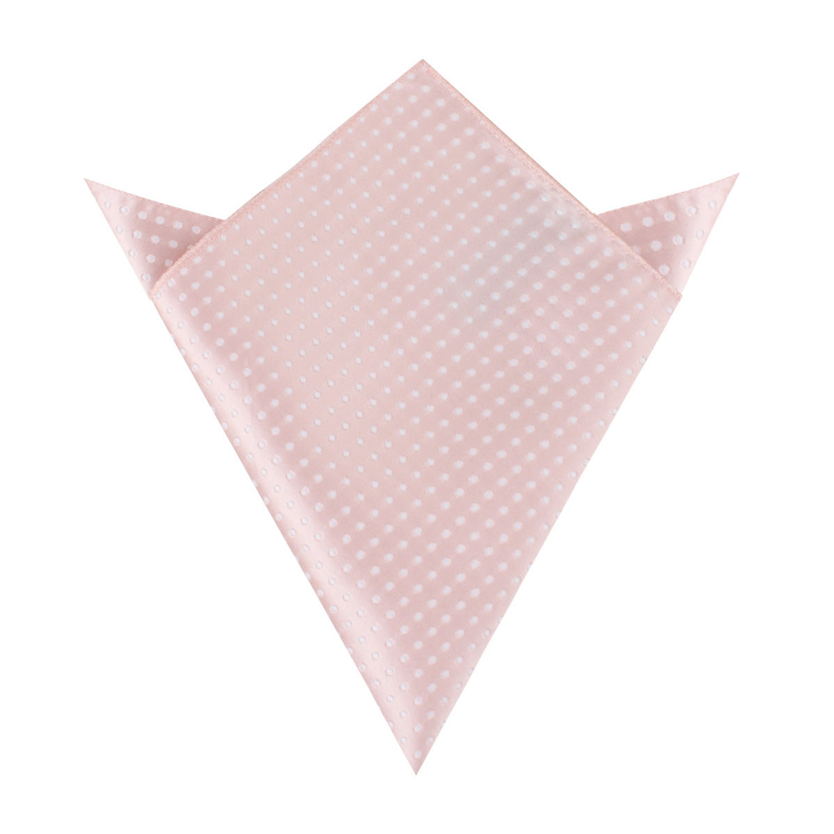 Blush Pink Mini Polka Dots Pocket Square