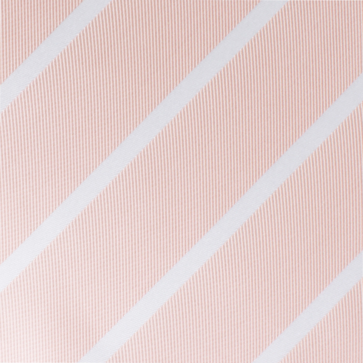 Blush Pink Striped Pocket Square Fabric