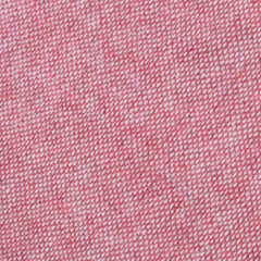 Blush Red Slub Linen Bow Tie Fabric