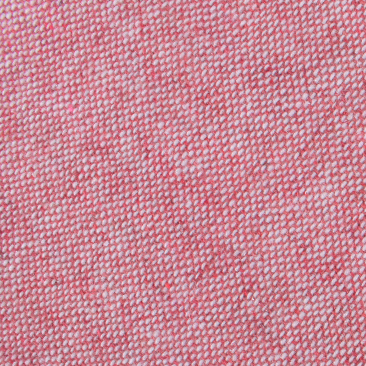 Blush Red Slub Linen Fabric Swatch