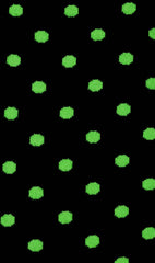 Bond Black Green Dot Socks Fabric