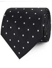 Bond Black Polka Dots Neckties