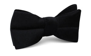 Bond Black Velvet Bow Tie