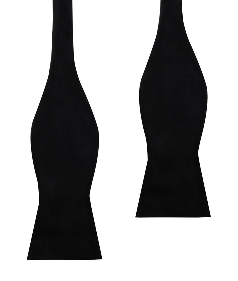 Bond Black Velvet Self Bow Tie