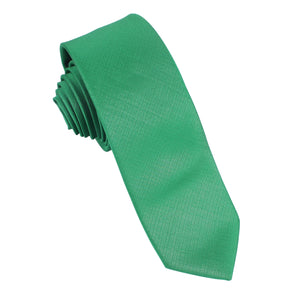 Brazilian Green Skinny Tie