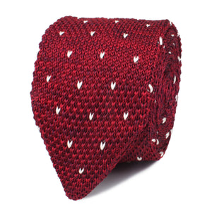 Brizo Wine Knitted Tie