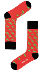 Brontosaurus Lava Socks