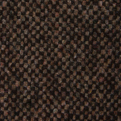 Brown Caramel English Wool Fabric Pocket Square