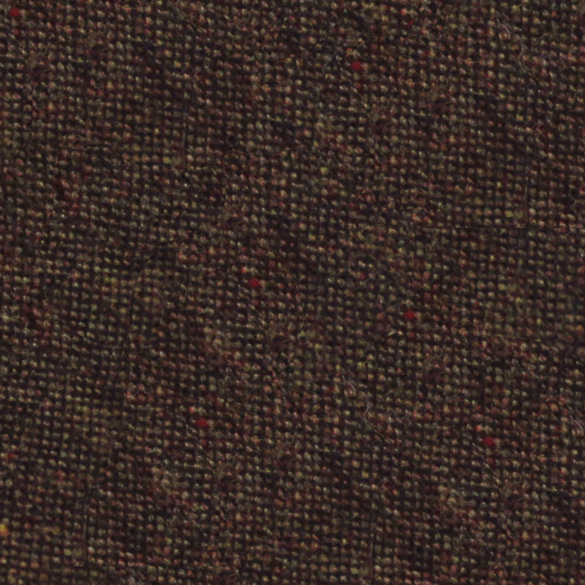 Brown Columbia Wool Fabric Pocket Square