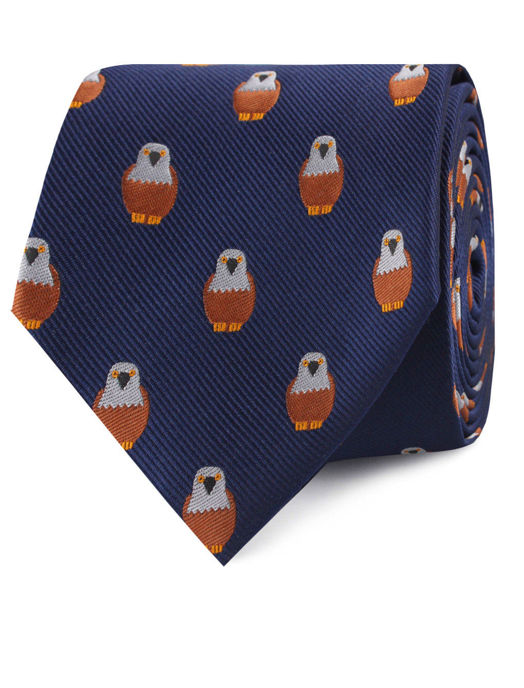 Brown Pigeon Bird Necktie