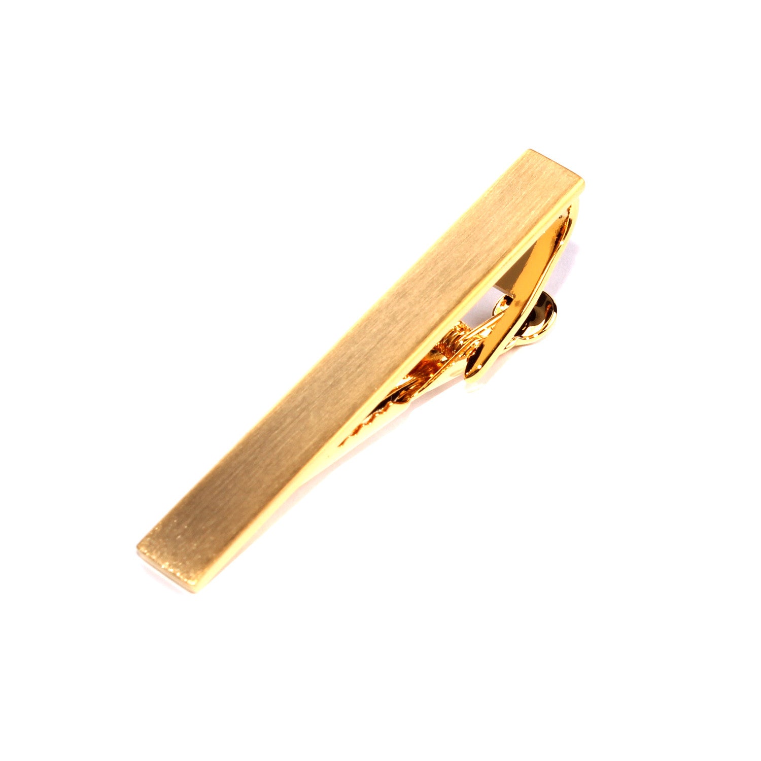 Brushed Gold Tie Bar