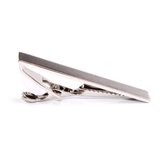 Brushed Silver Tie Bar