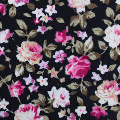 Bucharest Blossom Floral Fabric Necktie