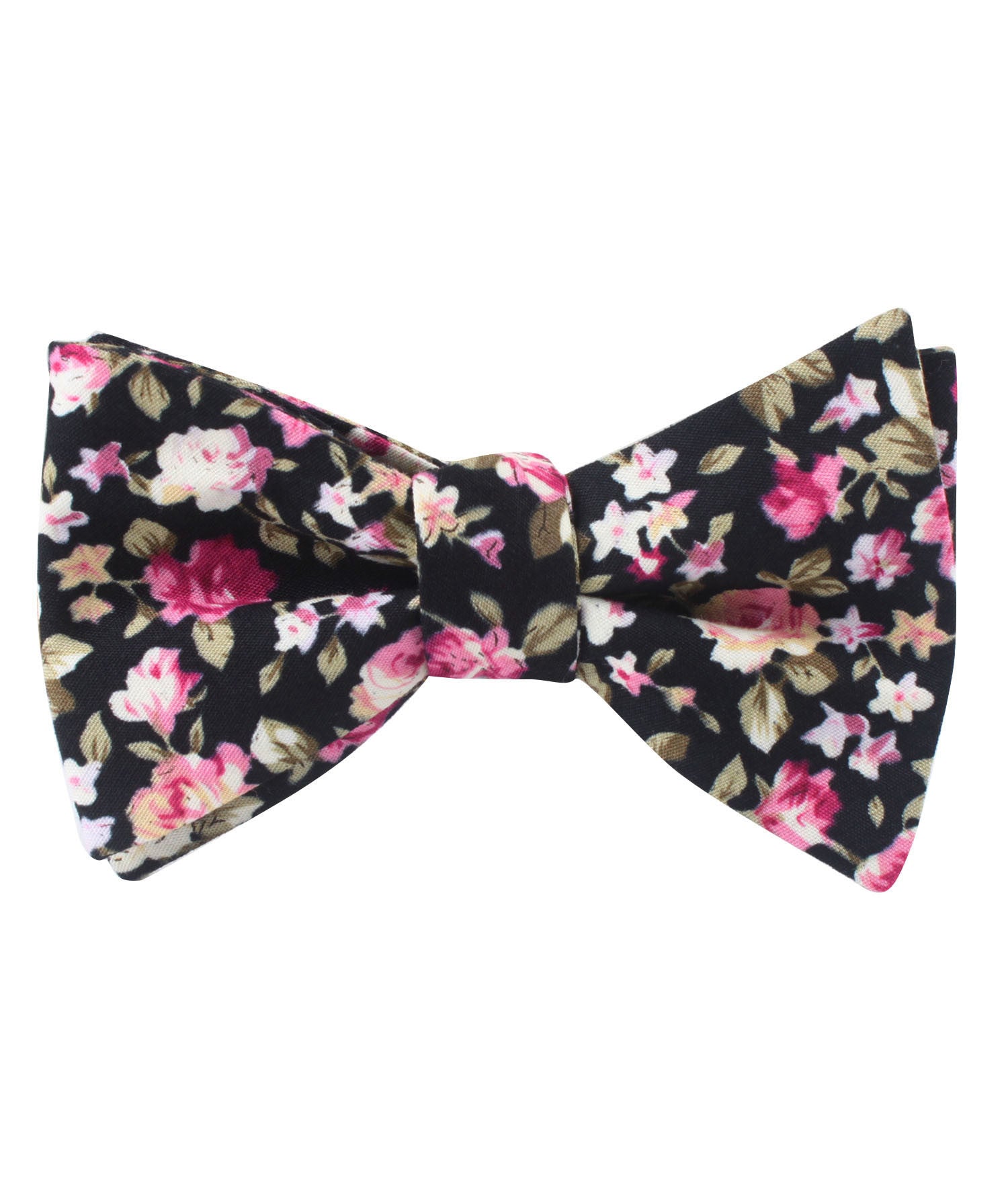 Bucharest Blossom Floral Self Tied Bowtie